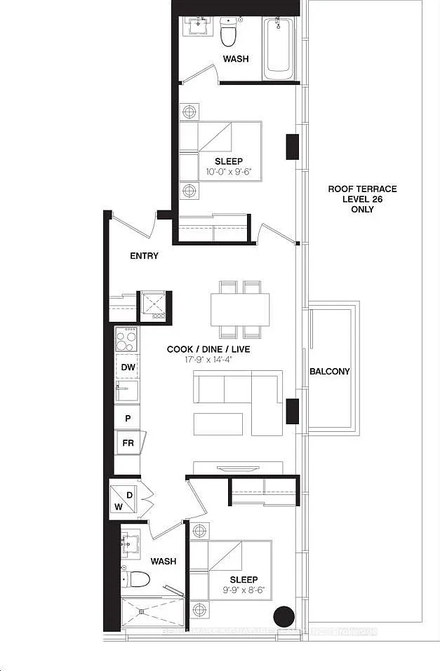 2 bed, $2,950 — Photo 3