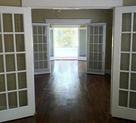 French doors throughout