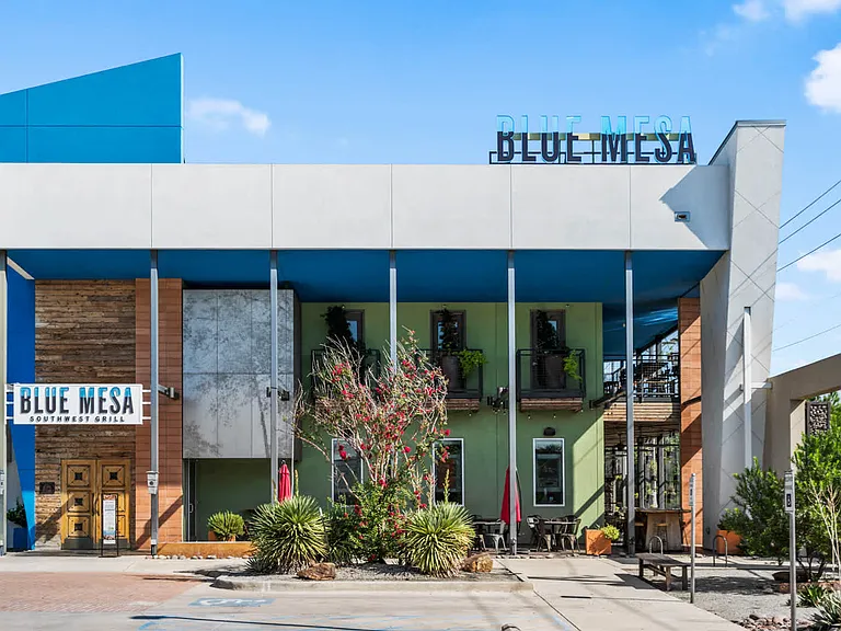 Grab dinner with friends at Blue Mesa.