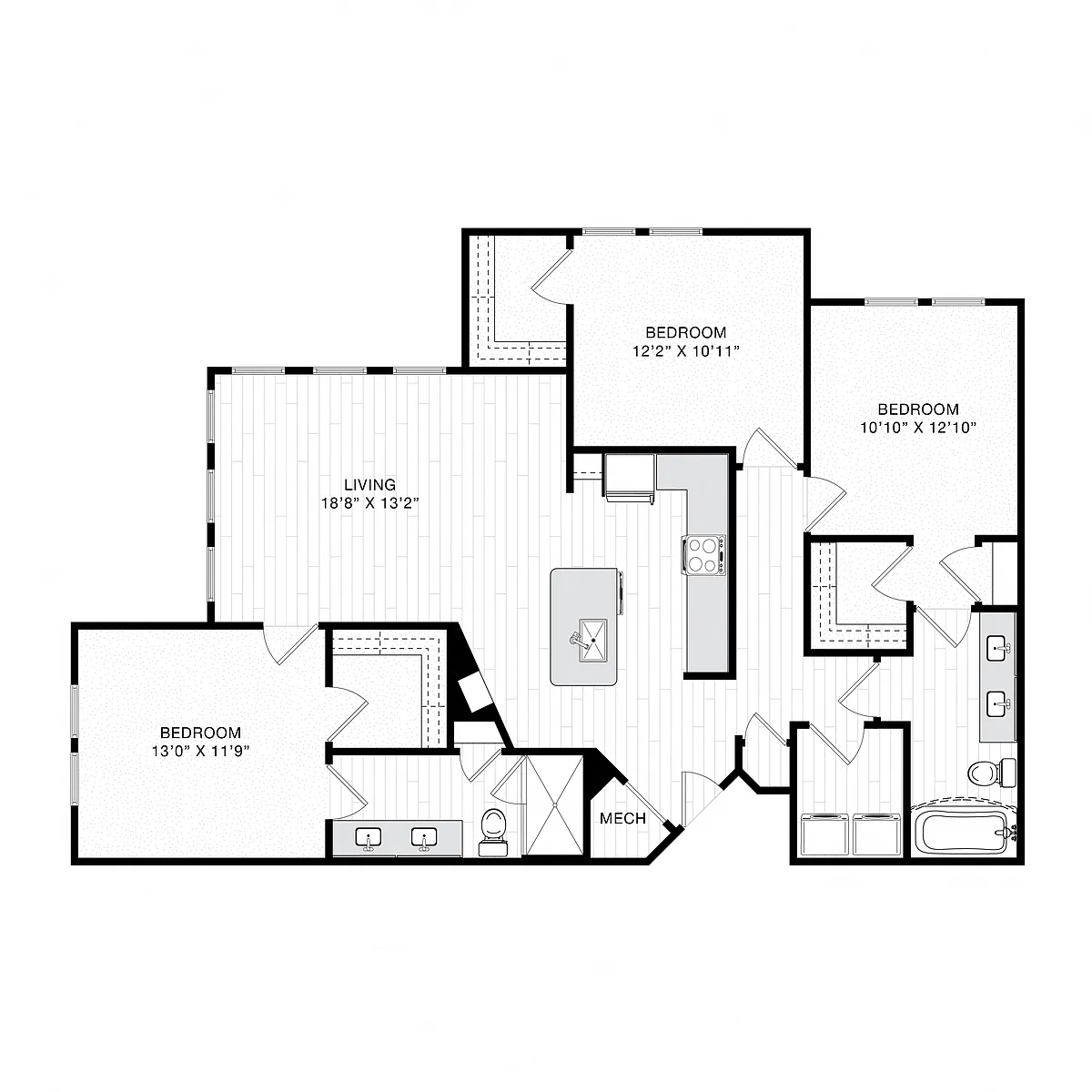 Floor plan The Bowman II