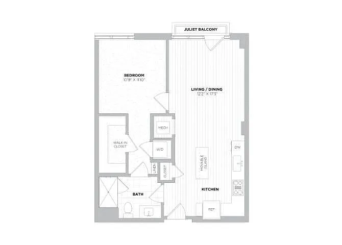 Floor plan Dylan 1A