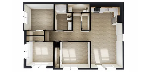 Floor plan 3X15B