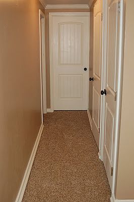 Refinished basement