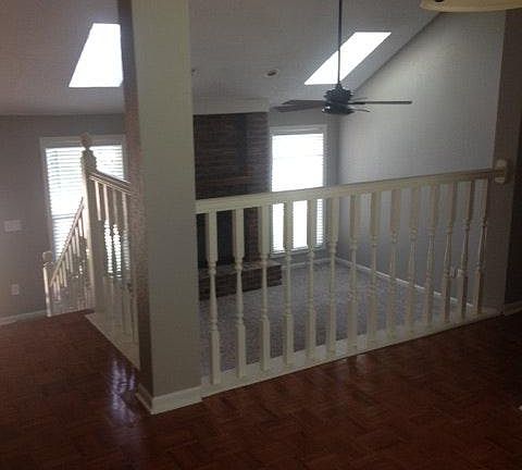 dining room overlooking living room