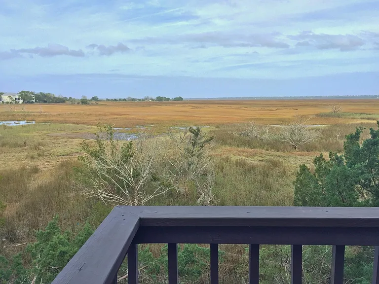 Deck #1 overlooks the marsh.