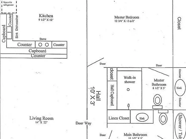 Avalon Floorplan 2Bd/2Bth