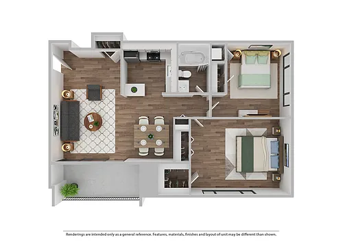 Floor plan 2x1 Upgrade