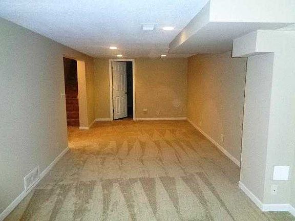 Finished lower level family room