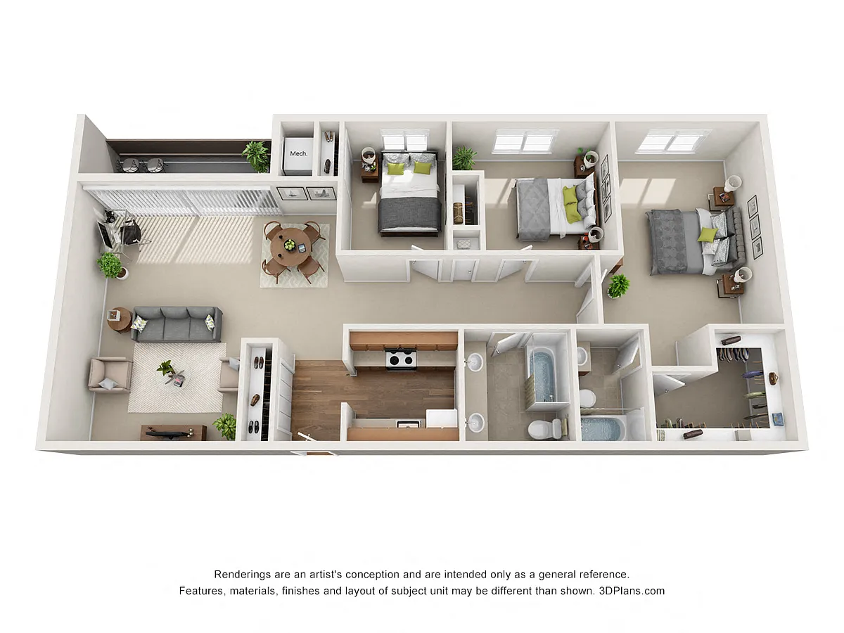 Floor plan Drake