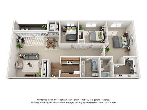 Floor plan Drake
