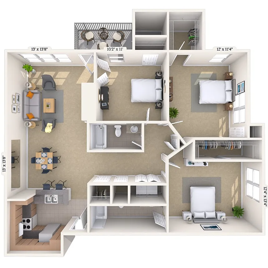 Floor plan Highland