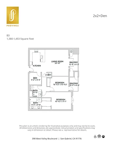 Floor plan B3