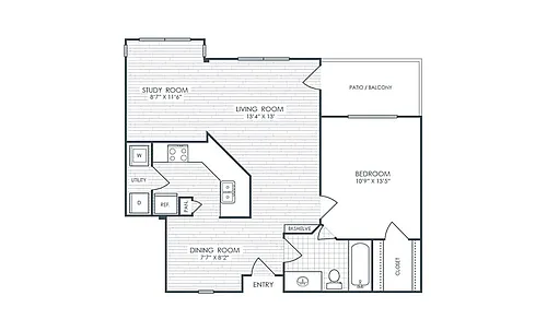Floor plan Amore Villa XXXVIII
