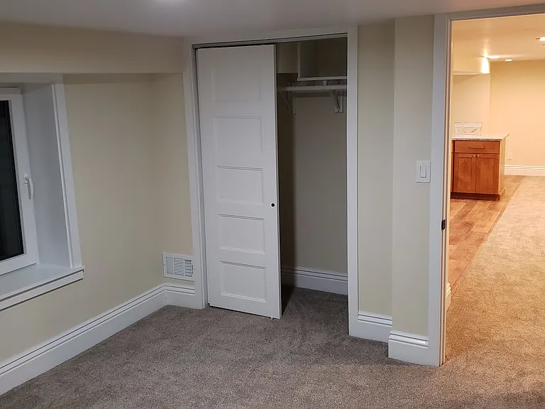 Two downstairs bedrooms are ideal for roommate options. Leads you to a kitchenette and 2nd living room area.