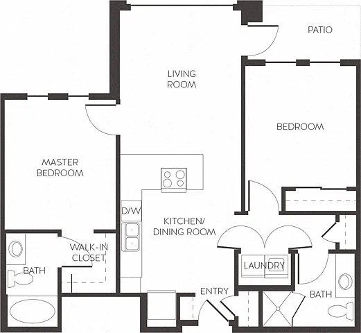 Floor plan Bassett