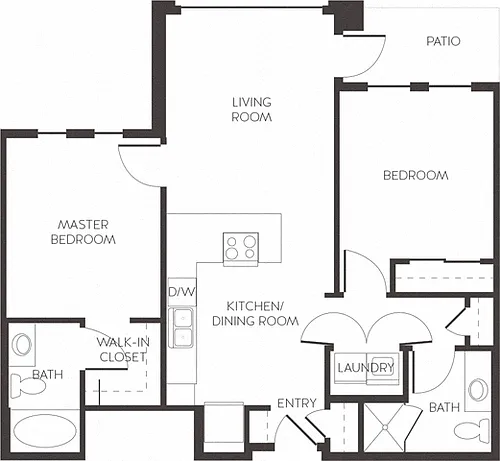 Floor plan Bassett