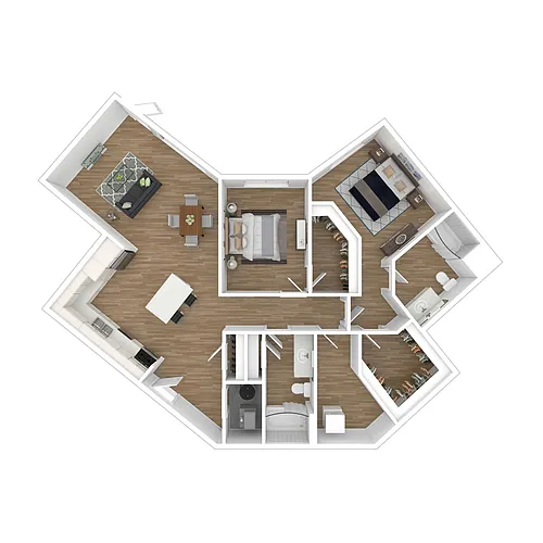 Floor plan The Hudson