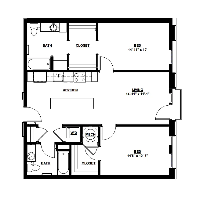 Floor plan Imprint