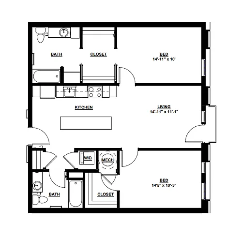 Floor plan Imprint