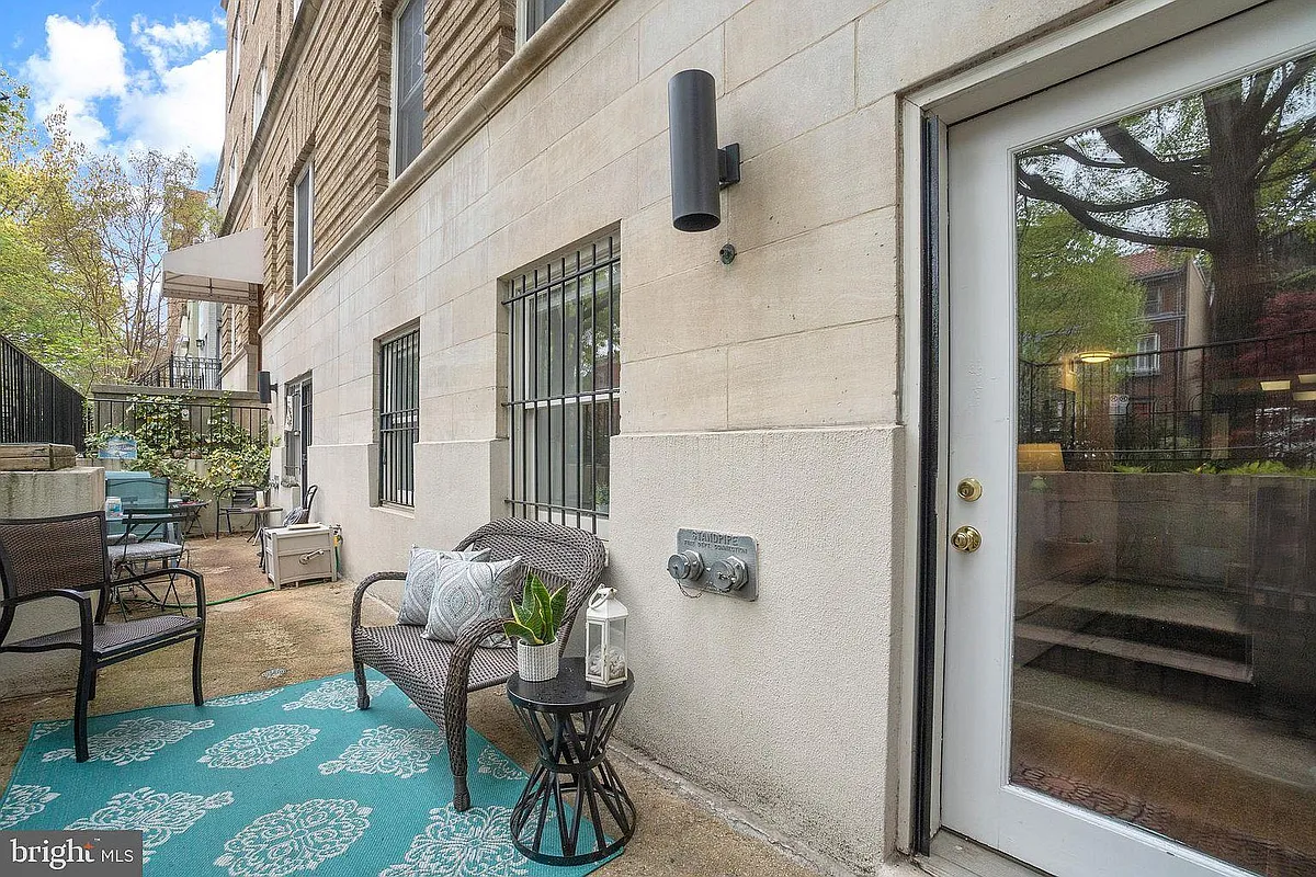 Outdoor patio - 1930 New Hampshire Ave NW #3