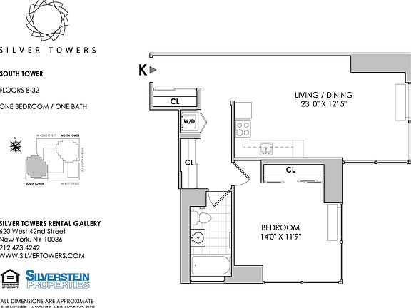 2nd image of 610 W 42nd St #S17k