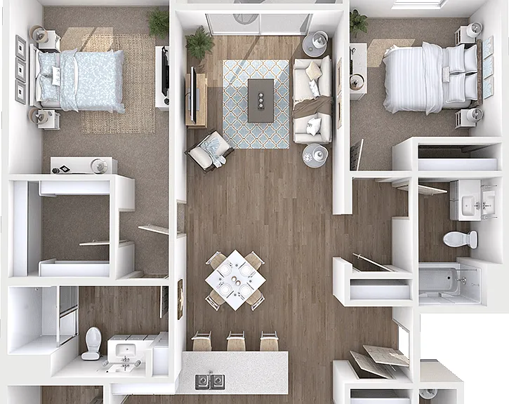 Noria Robson Luxury Apartments — Photo 61