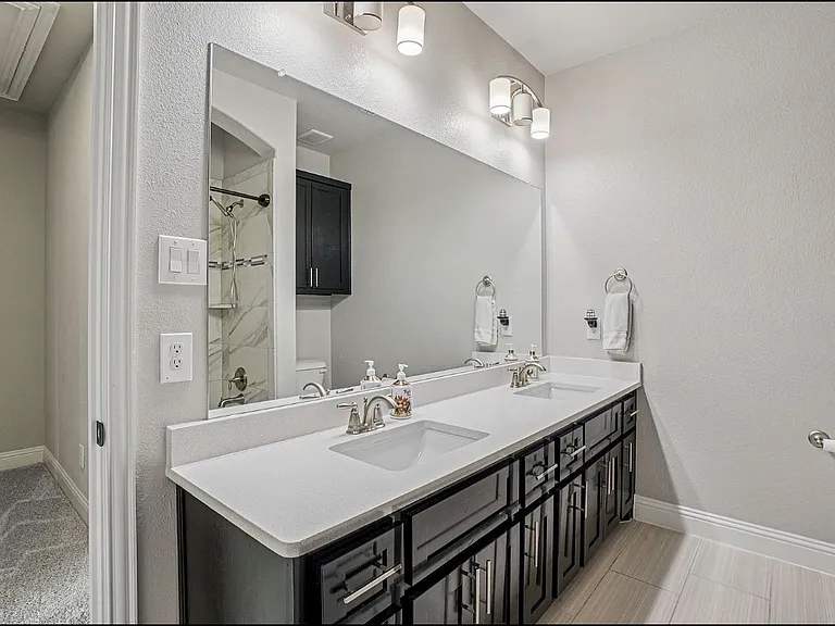 Second level bathroom