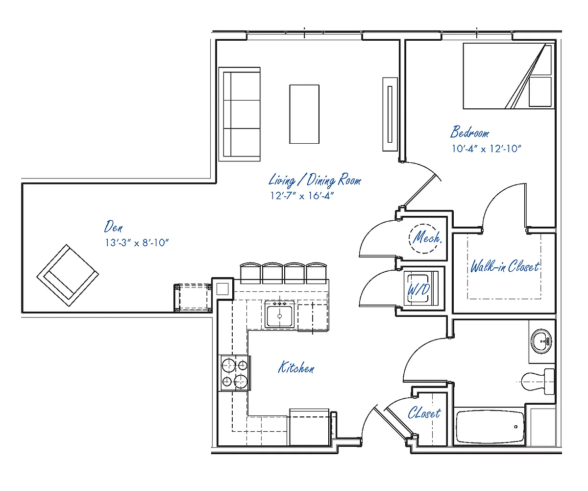 Floor plan A1G