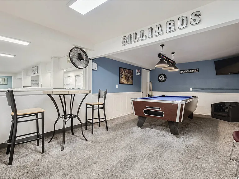 Billiards Room and Entertainment Space
