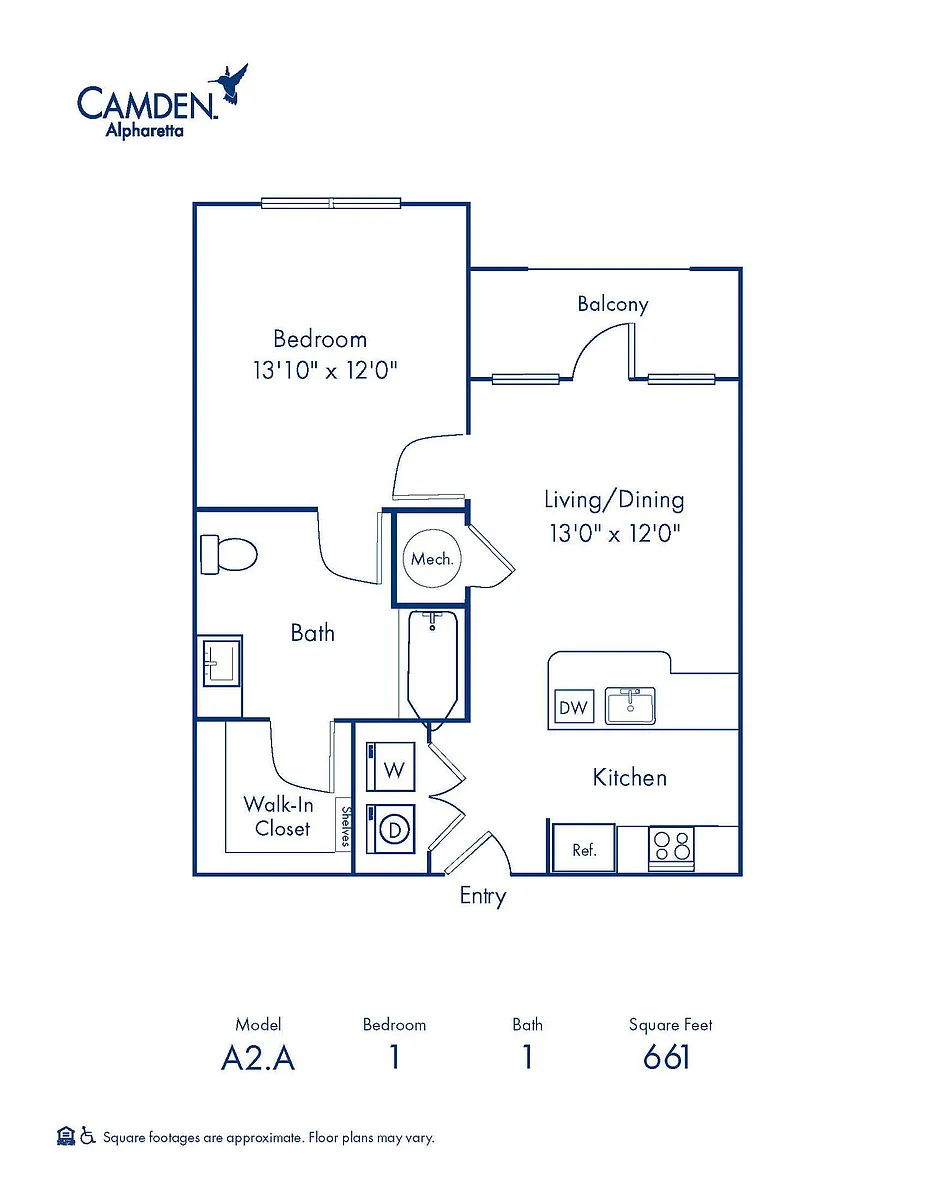 Floor plan A2.A