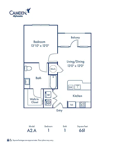 Floor plan A2.A