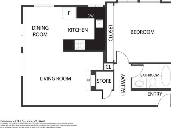 2000 Palm Ave APT 7, San Mateo, CA 94403