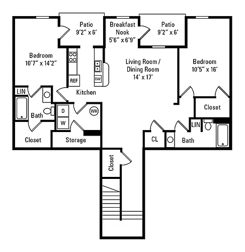 Floor plan Belmont