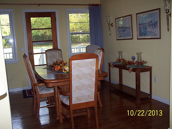 dining room from living room