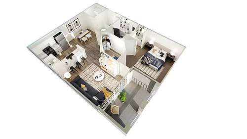 Floor plan A1 Renovated