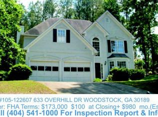 633 Overhill Dr, Woodstock, GA 30189
