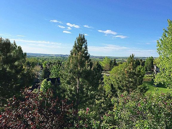 Spring time from the deck and living room
