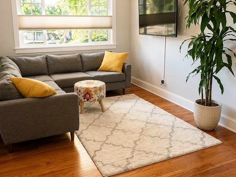 Living room.