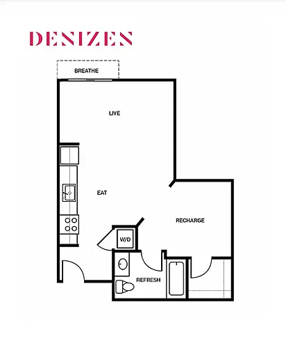 Floor plan 1C
