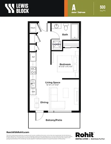 Floor plan 214A