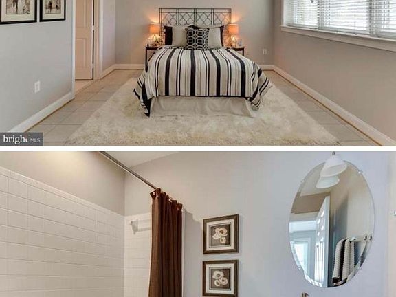 First bedroom with full bathroom