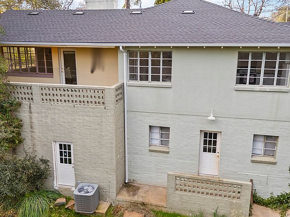 arial view of back of house