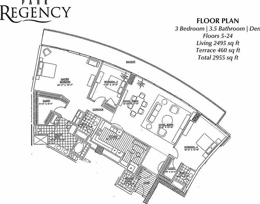 2nd image of 700 Park Regency Pl NE APT 1705