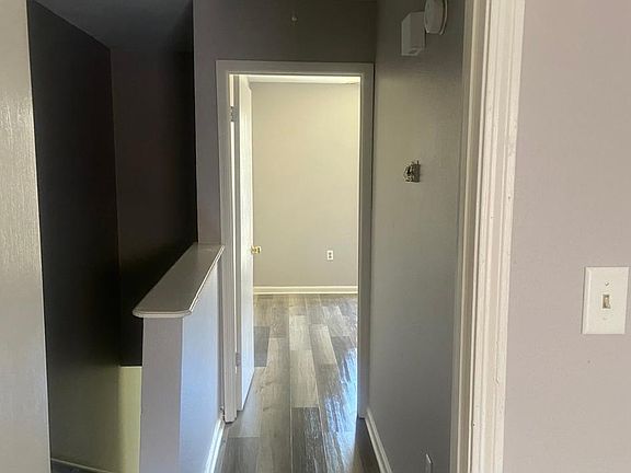 Hallway at the top of the stairway