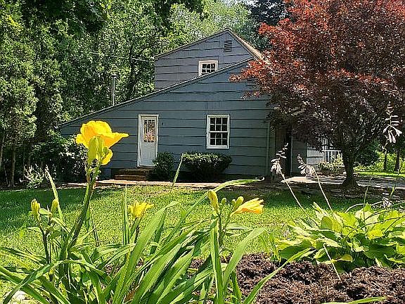 garage and side yard