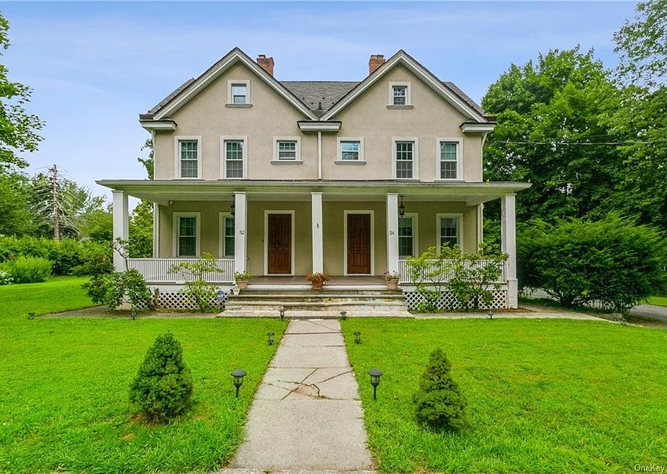 Front of Structure - View of front of property with a porch and a front yard