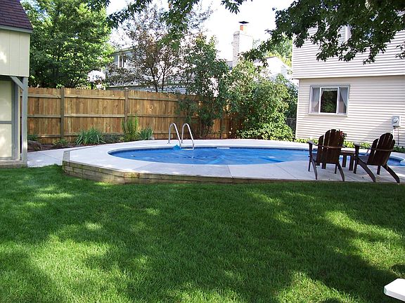 Yard and Pool