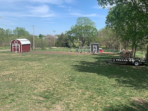 Home sits on an acre of land