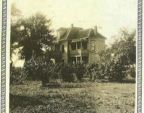 After house was raised.