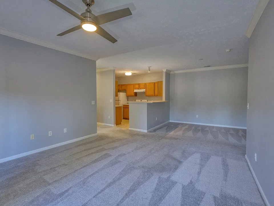 spacious living room